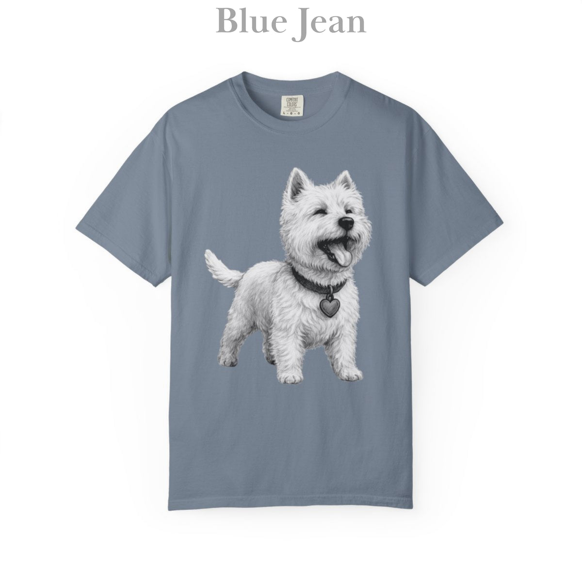 West Highland Terrier: Very Comfortable Unisex T-shirt