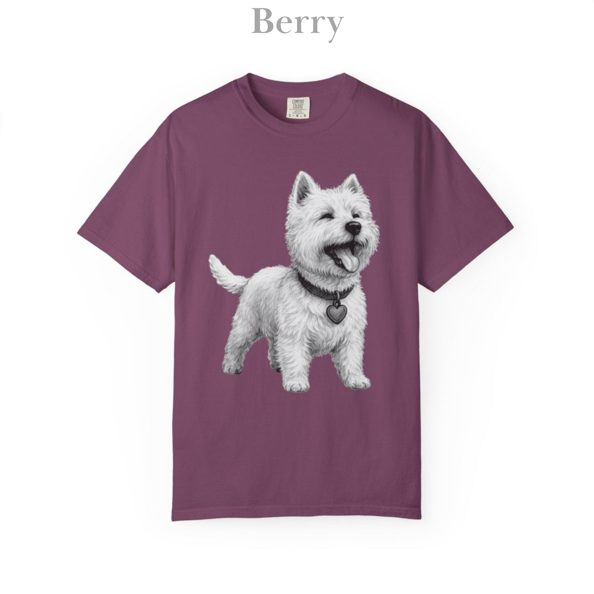 West Highland Terrier: Very Comfortable Unisex T-shirt
