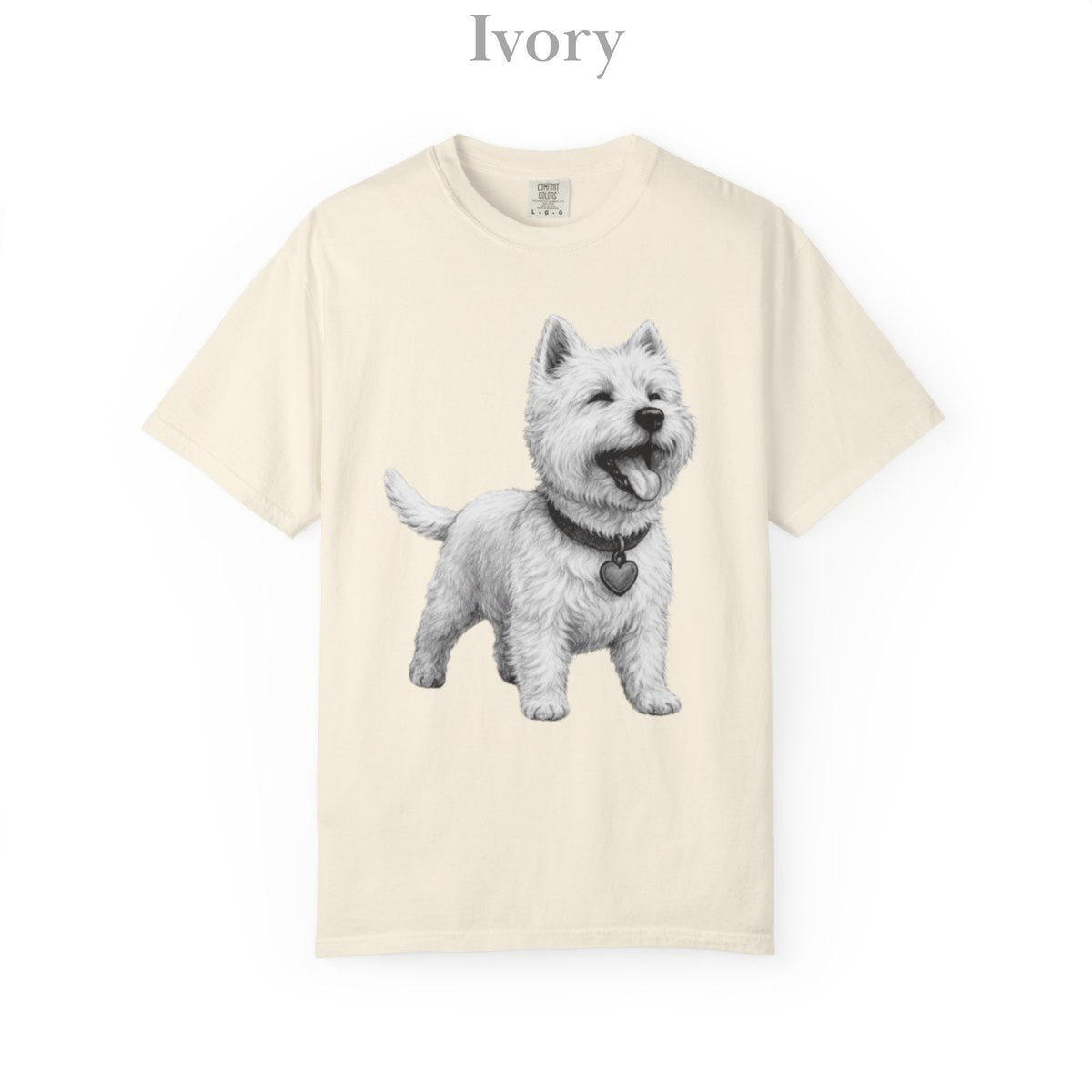 West Highland Terrier: Very Comfortable Unisex T-shirt