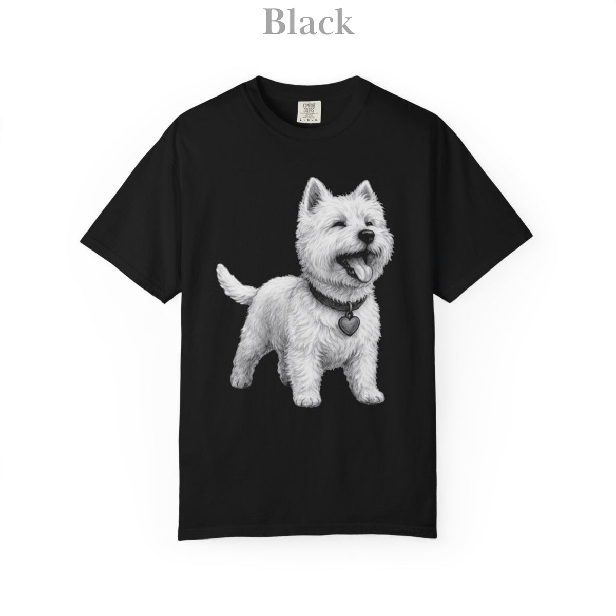 West Highland Terrier: Very Comfortable Unisex T-shirt