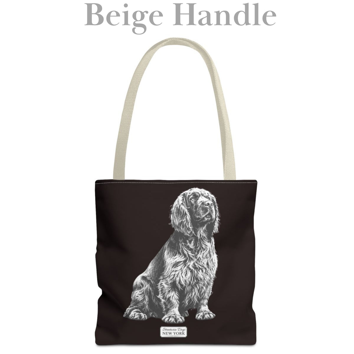 Sussex Spaniel, Durable Tote Bag