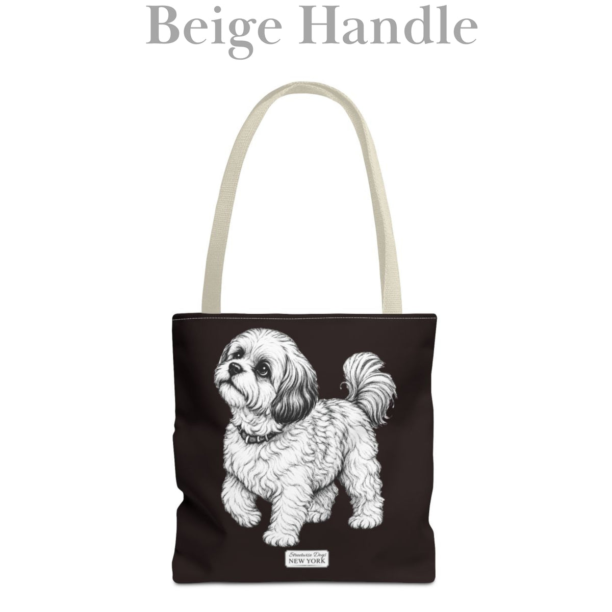 Shih Tzu, Durable Tote Bag