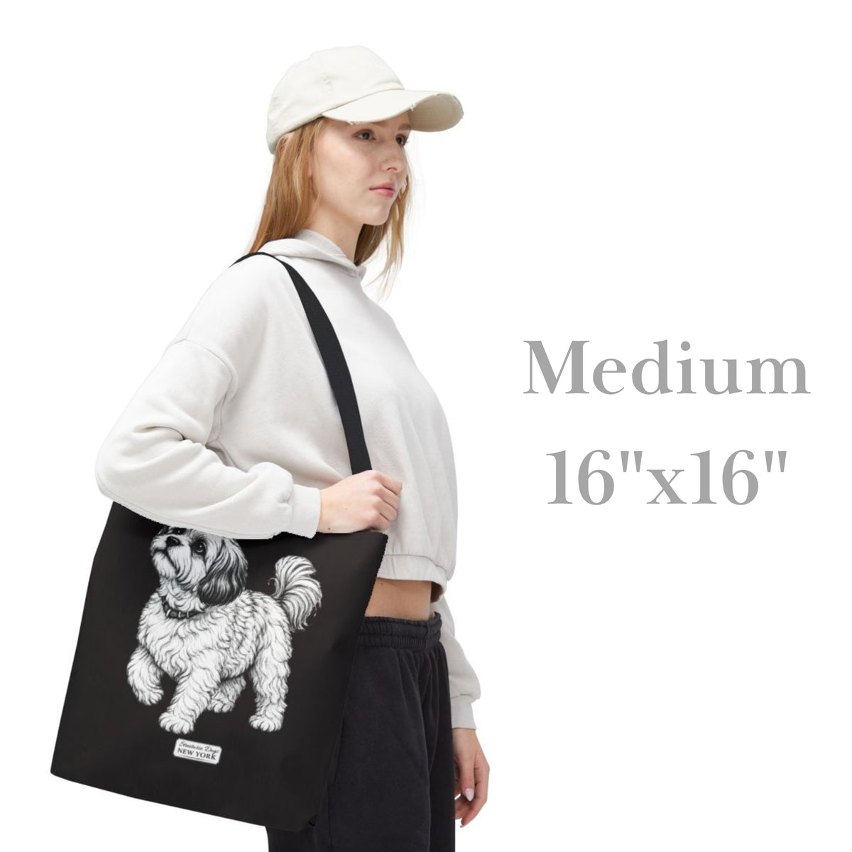 Shih Tzu, Durable Tote Bag