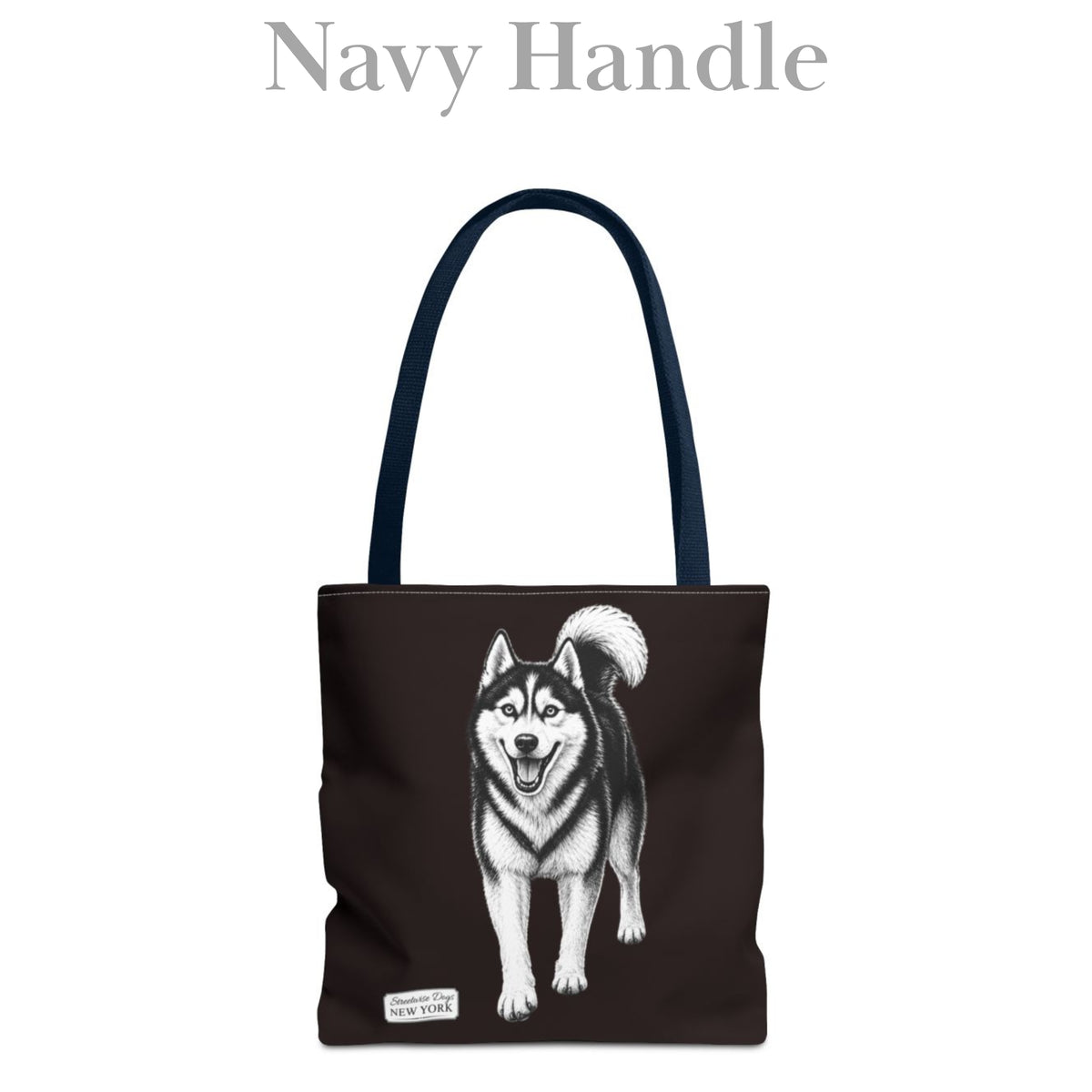 Siberian Husky, Durable Tote Bag