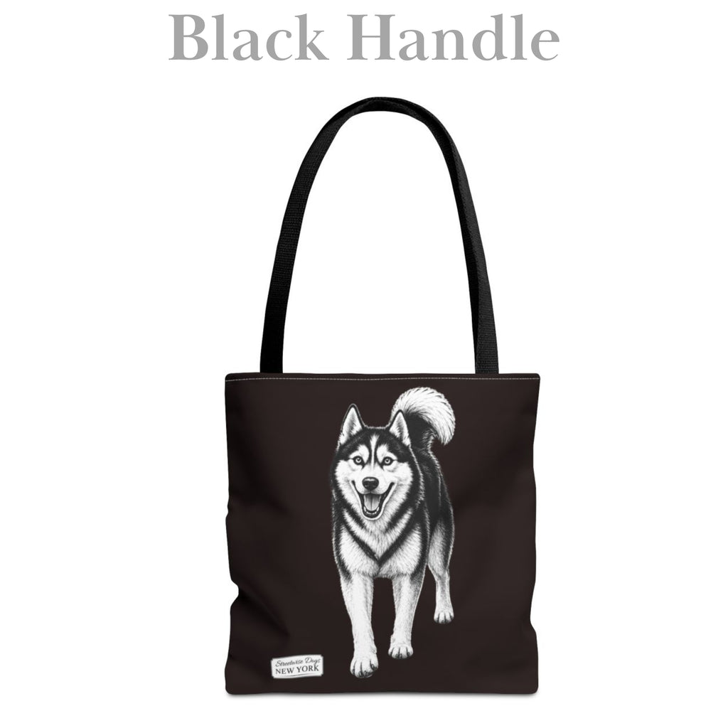 Siberian Husky, Durable Tote Bag