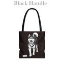 Siberian Husky, Durable Tote Bag