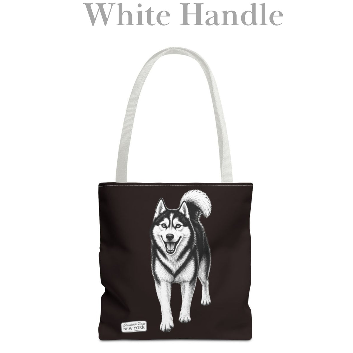 Siberian Husky, Durable Tote Bag