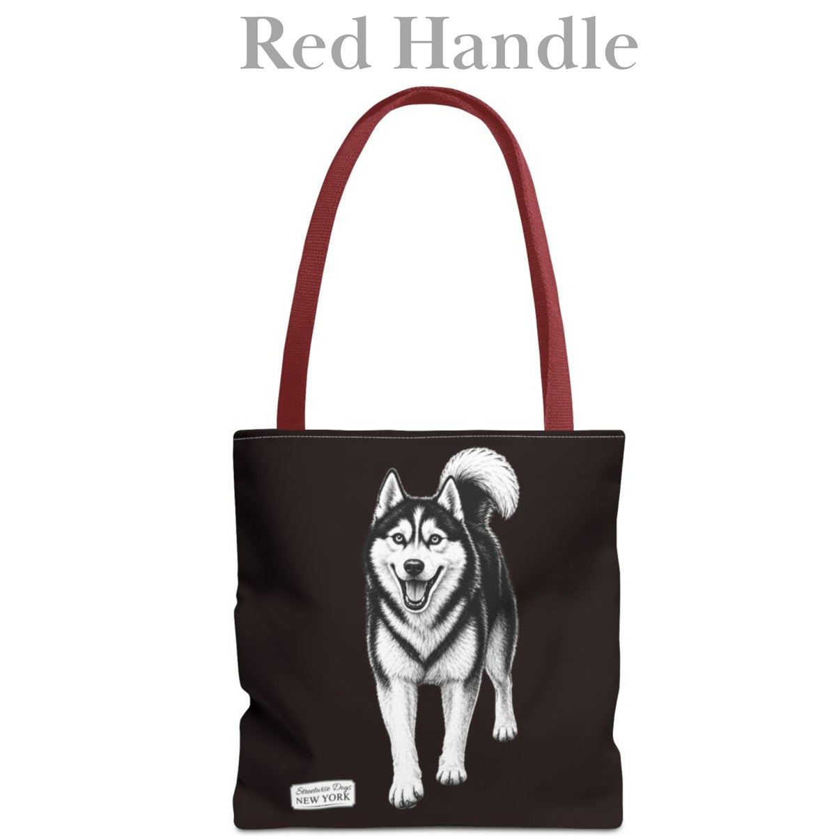 Siberian Husky, Durable Tote Bag
