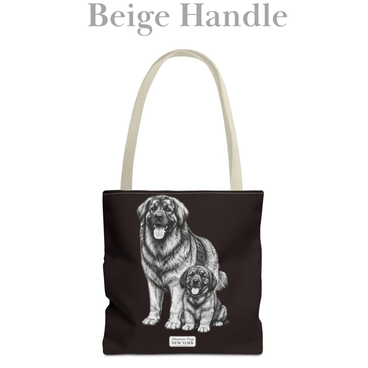 Leonberger, Durable Tote Bag
