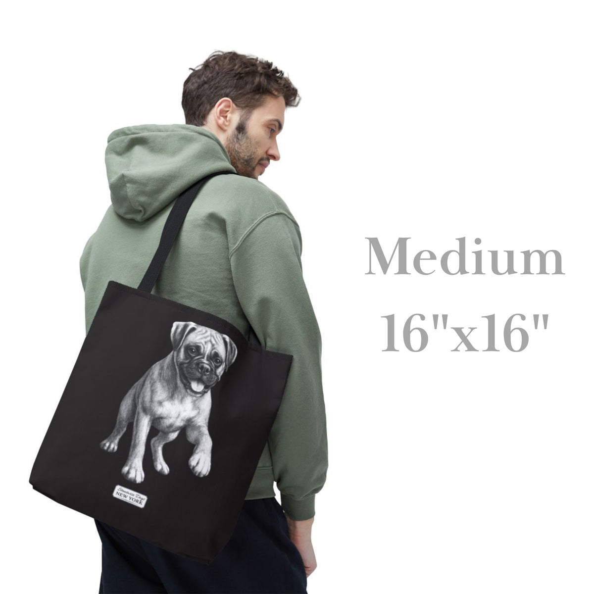 Boxer, Durable Tote Bag