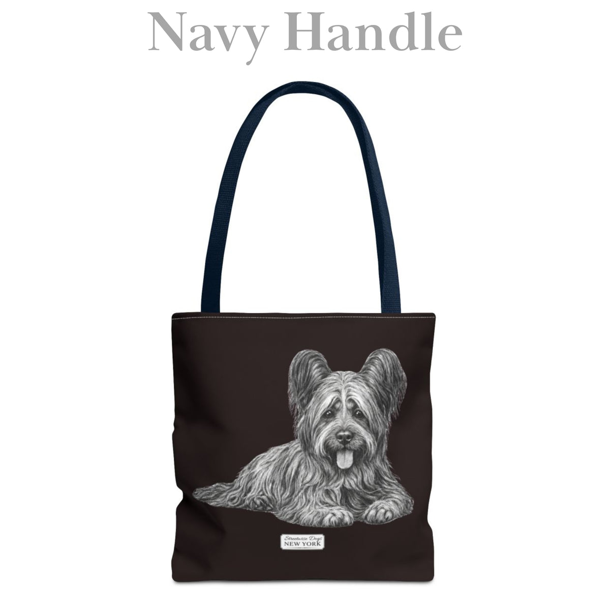 Skye Terrier, Durable Tote Bag
