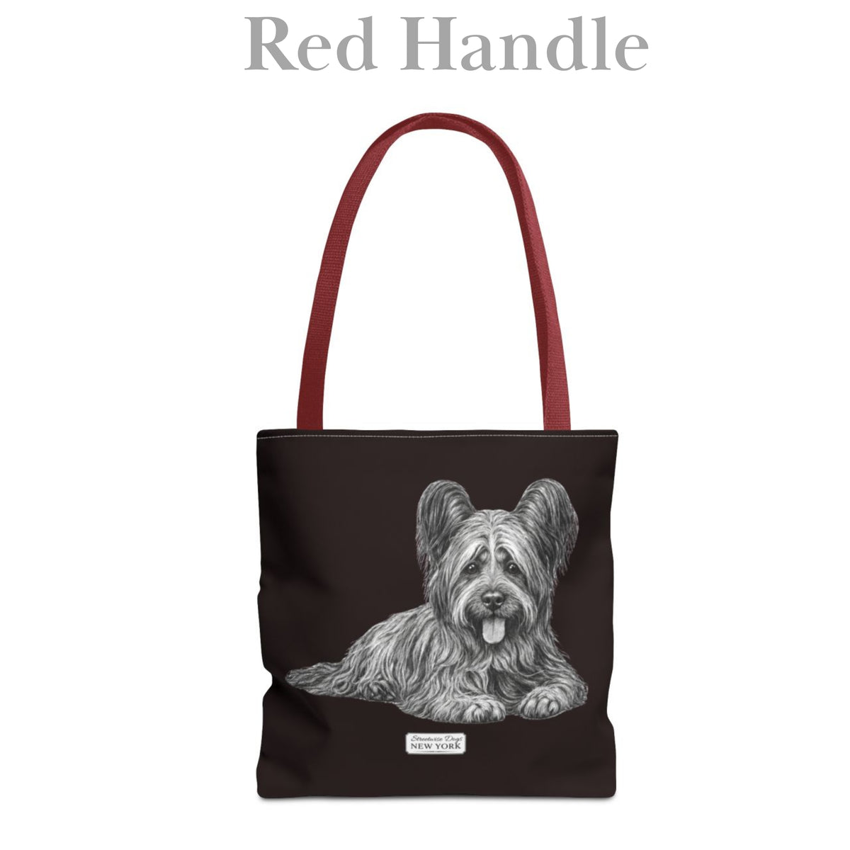 Skye Terrier, Durable Tote Bag