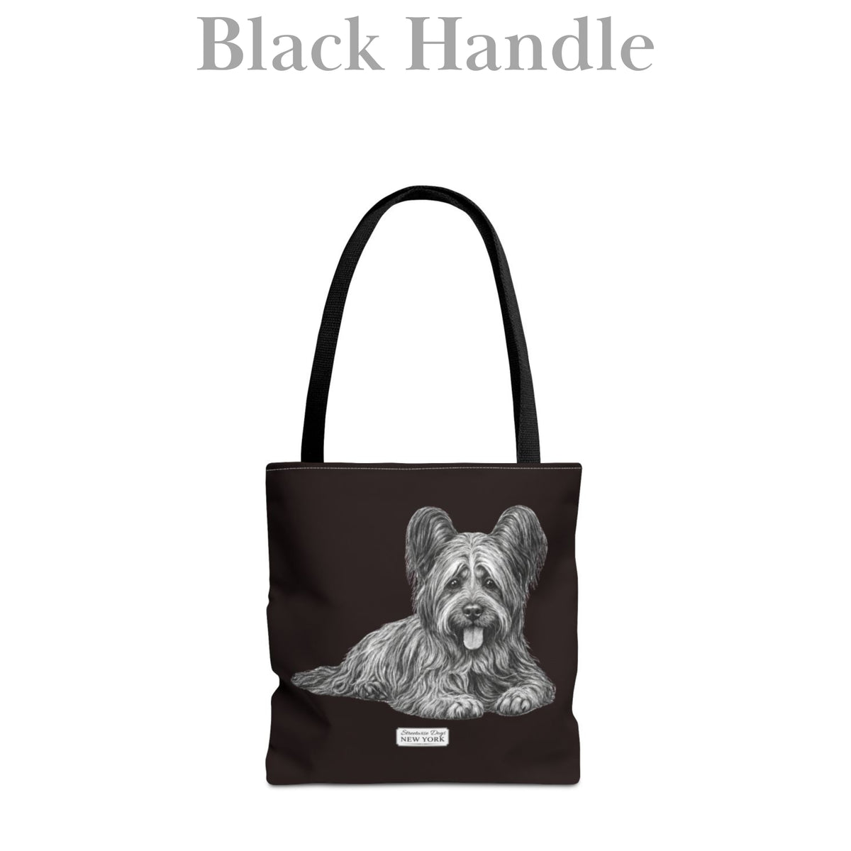 Skye Terrier, Durable Tote Bag