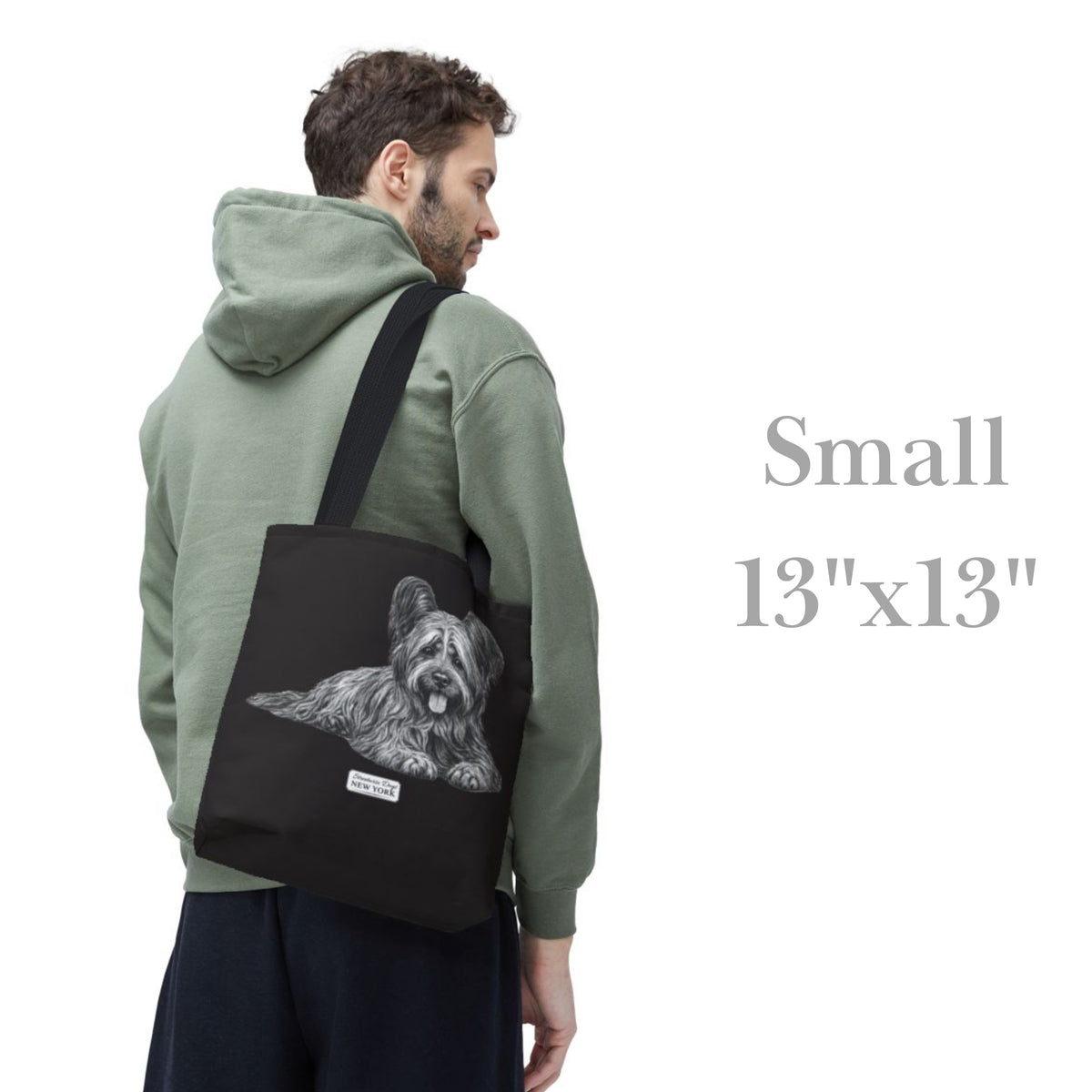 Skye Terrier, Durable Tote Bag