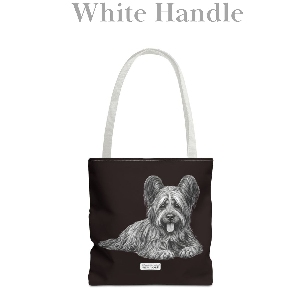 Skye Terrier, Durable Tote Bag