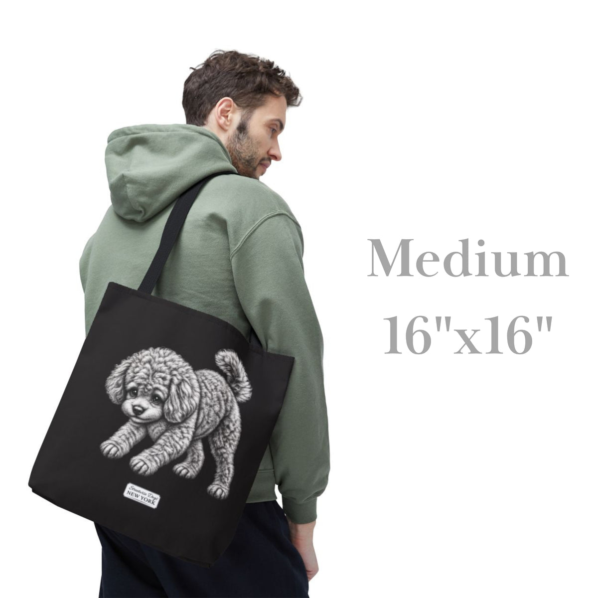 Toy Poodle, Durable Tote Bag