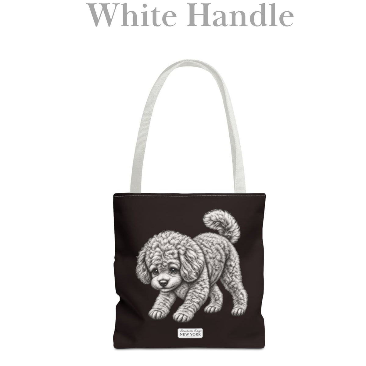 Toy Poodle, Durable Tote Bag