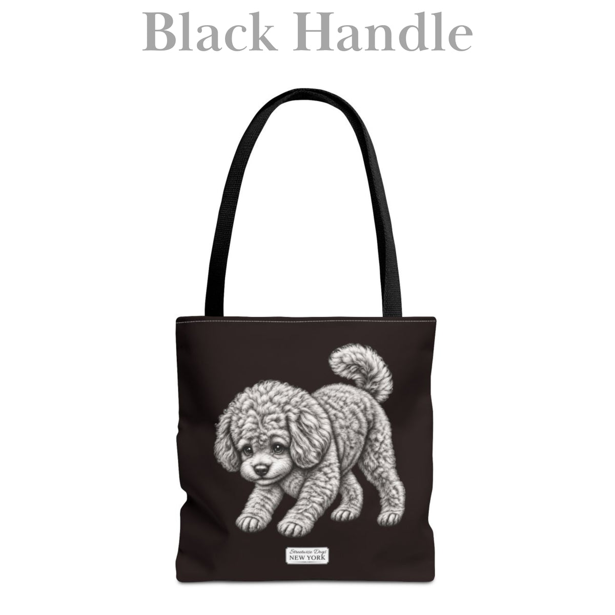 Toy Poodle, Durable Tote Bag