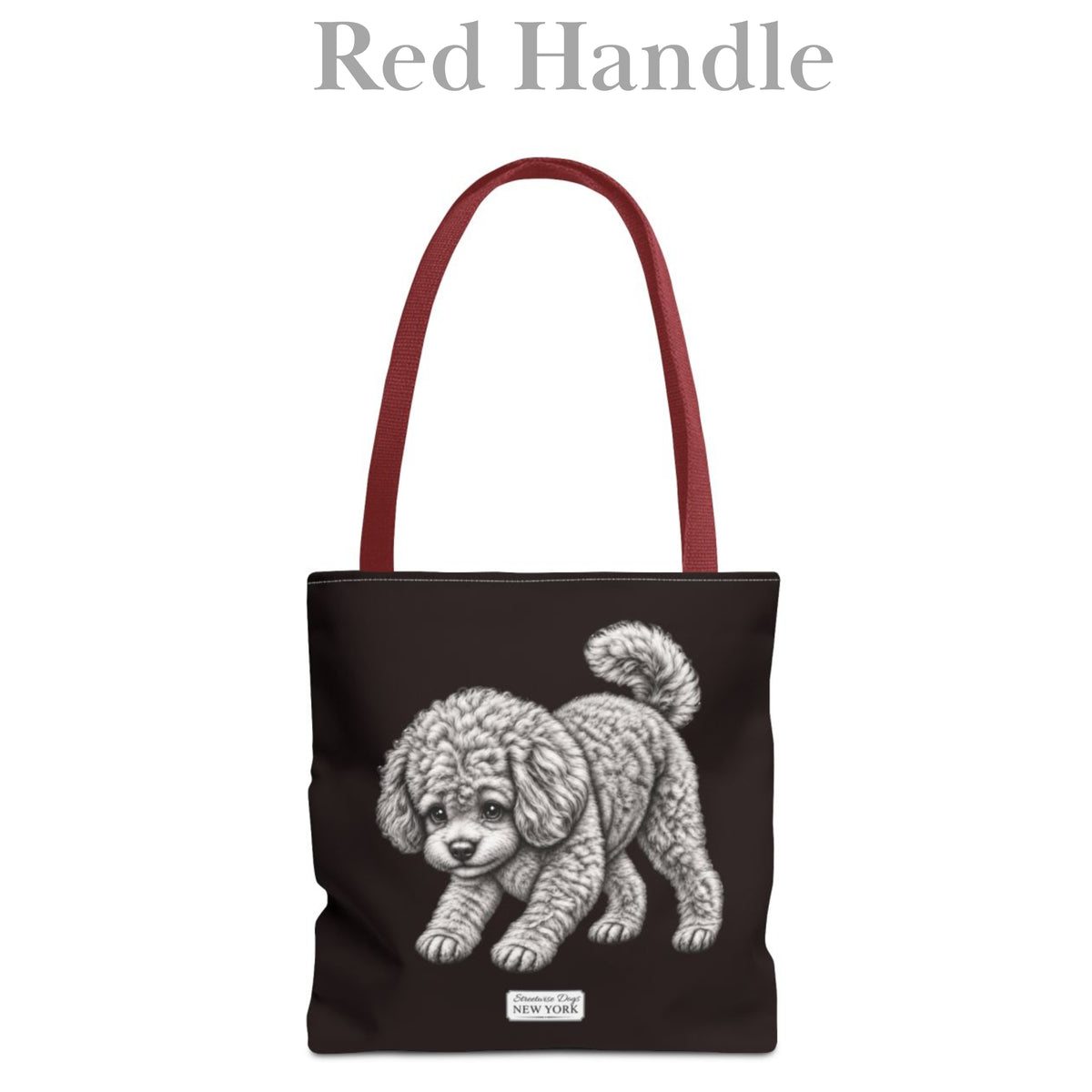 Toy Poodle, Durable Tote Bag