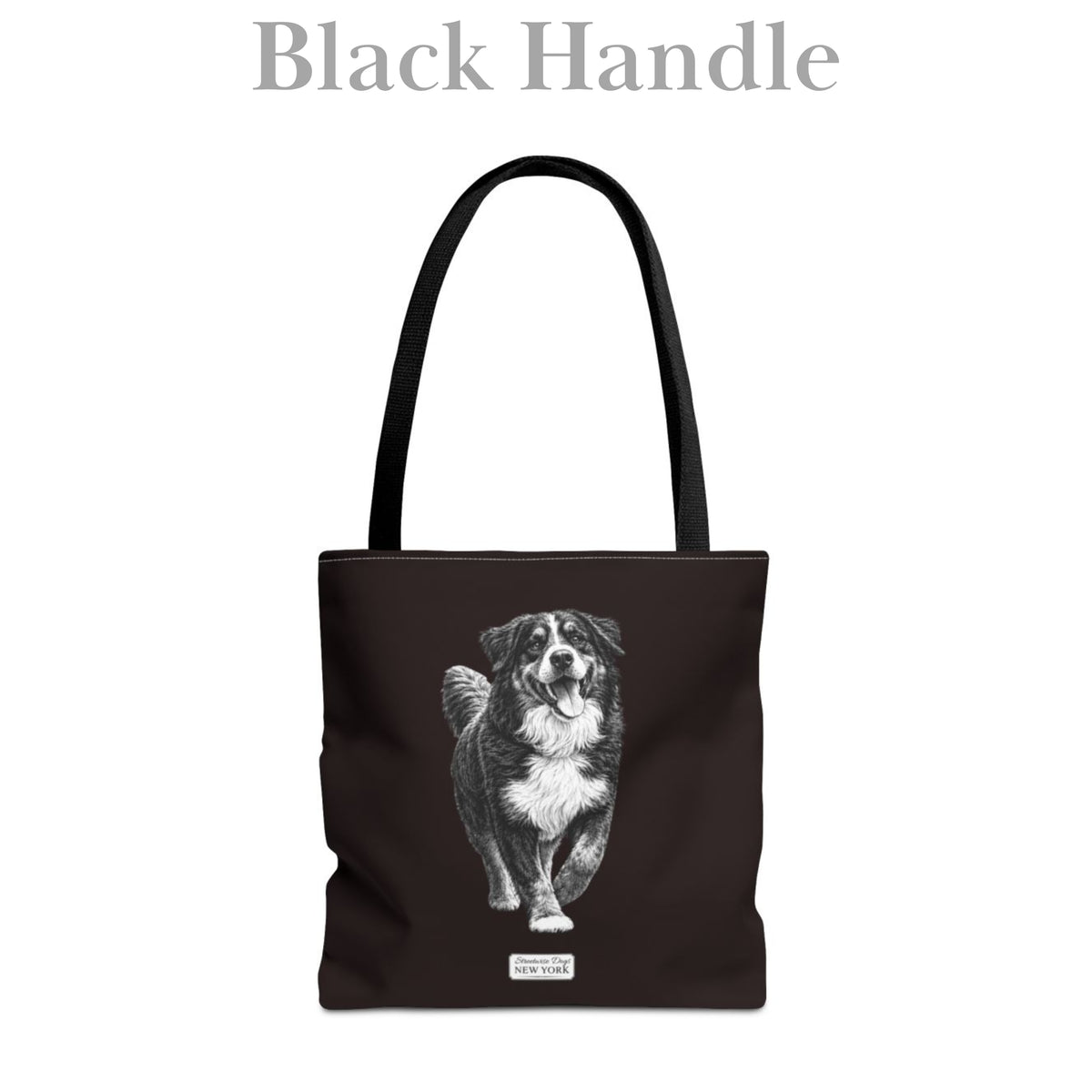 Bernese Mountain Dog, Durable Tote Bag
