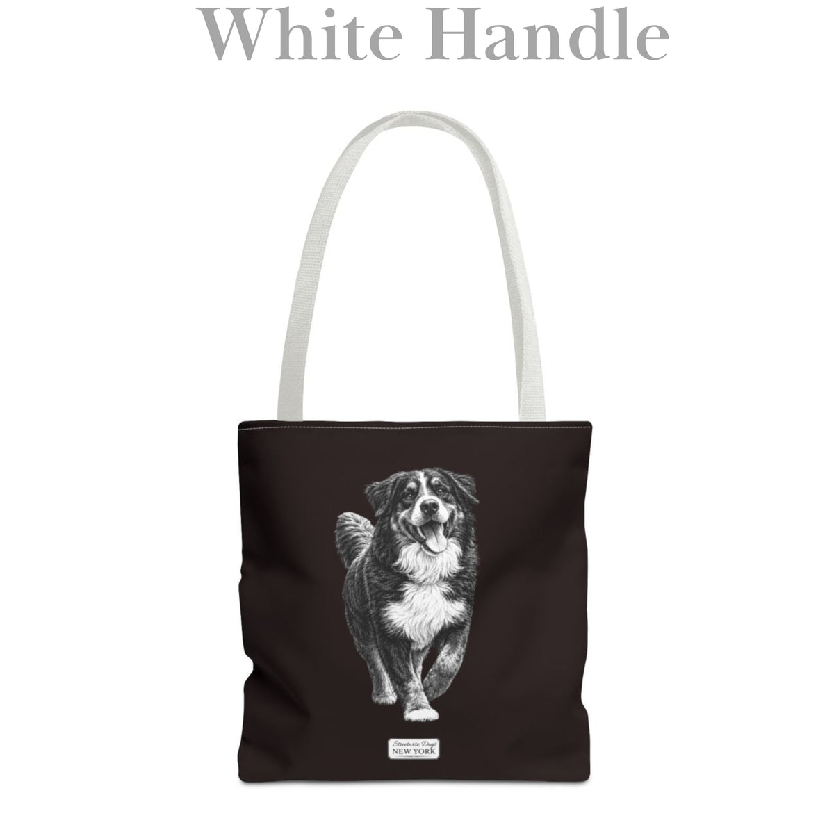 Bernese Mountain Dog, Durable Tote Bag