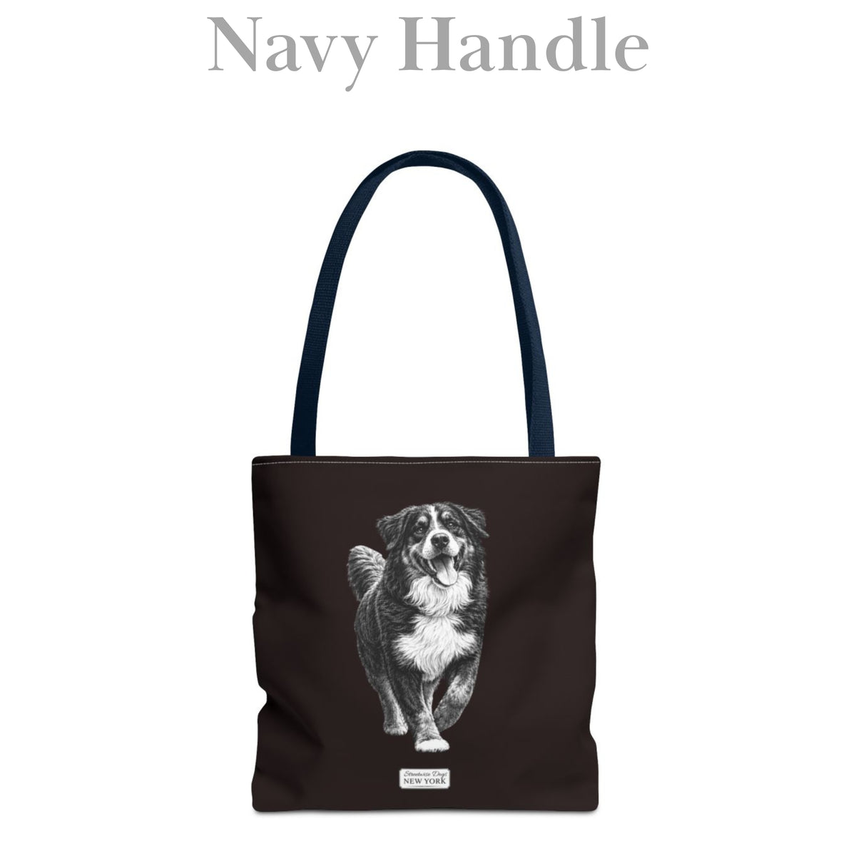Bernese Mountain Dog, Durable Tote Bag