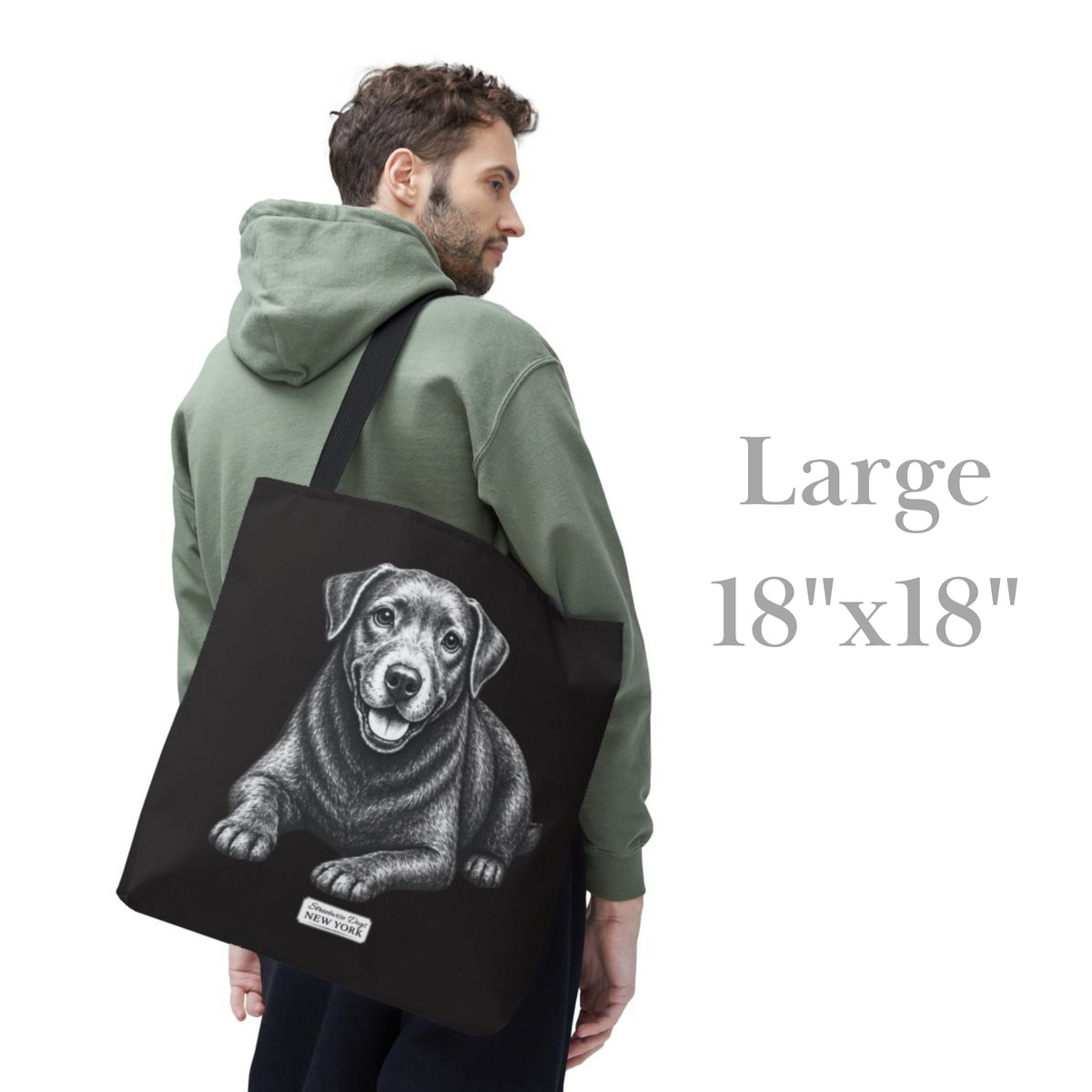 Labrador, Durable Tote Bag
