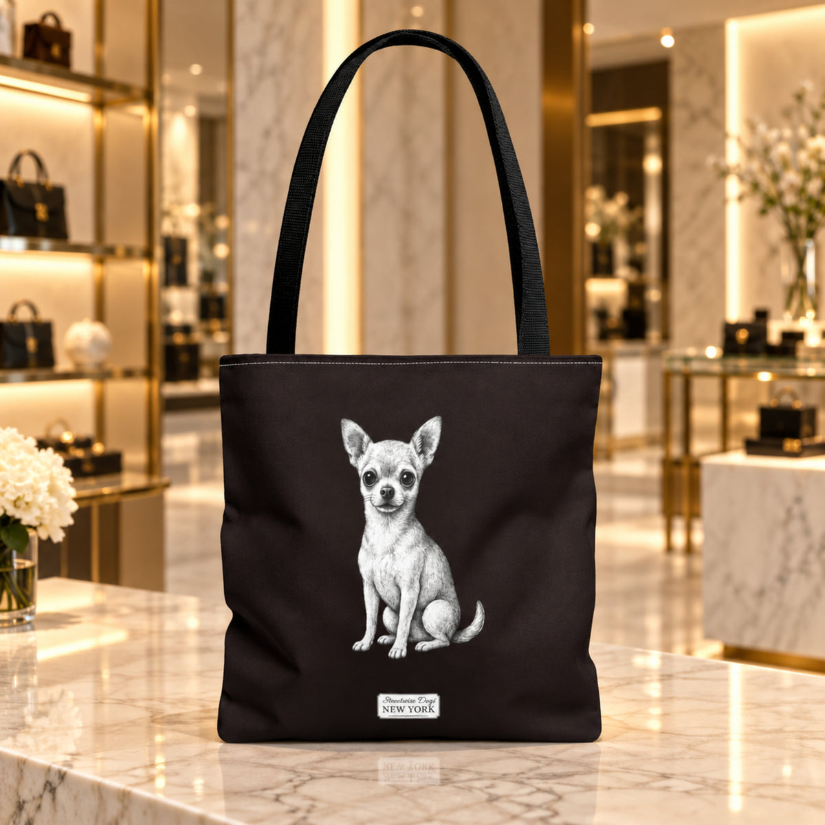 Chihuahua, Durable Tote Bag