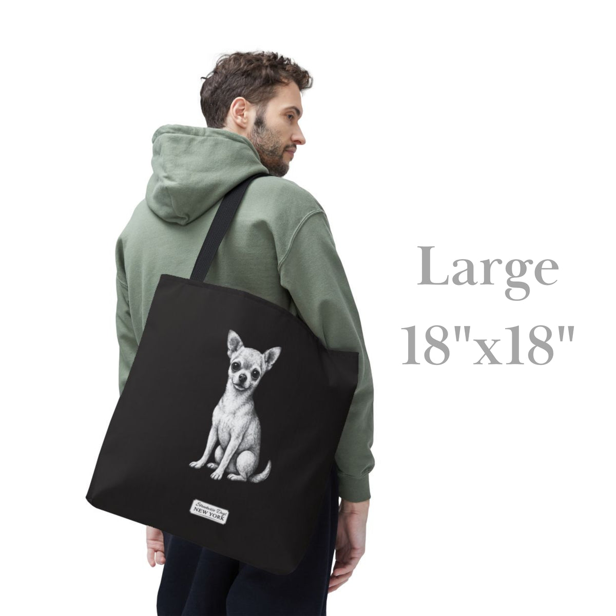 Chihuahua, Durable Tote Bag