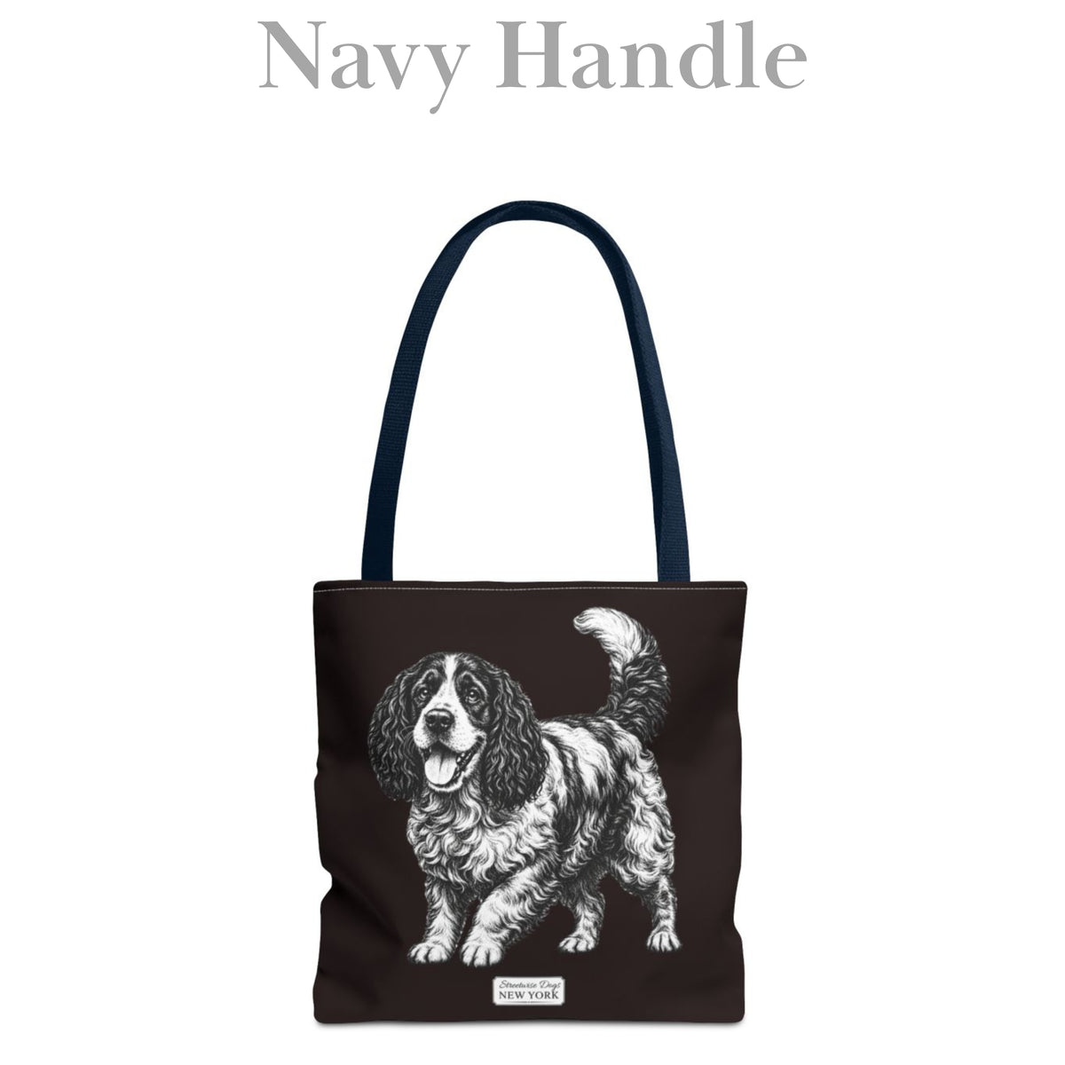 Cocker Spaniel, Durable Tote Bag