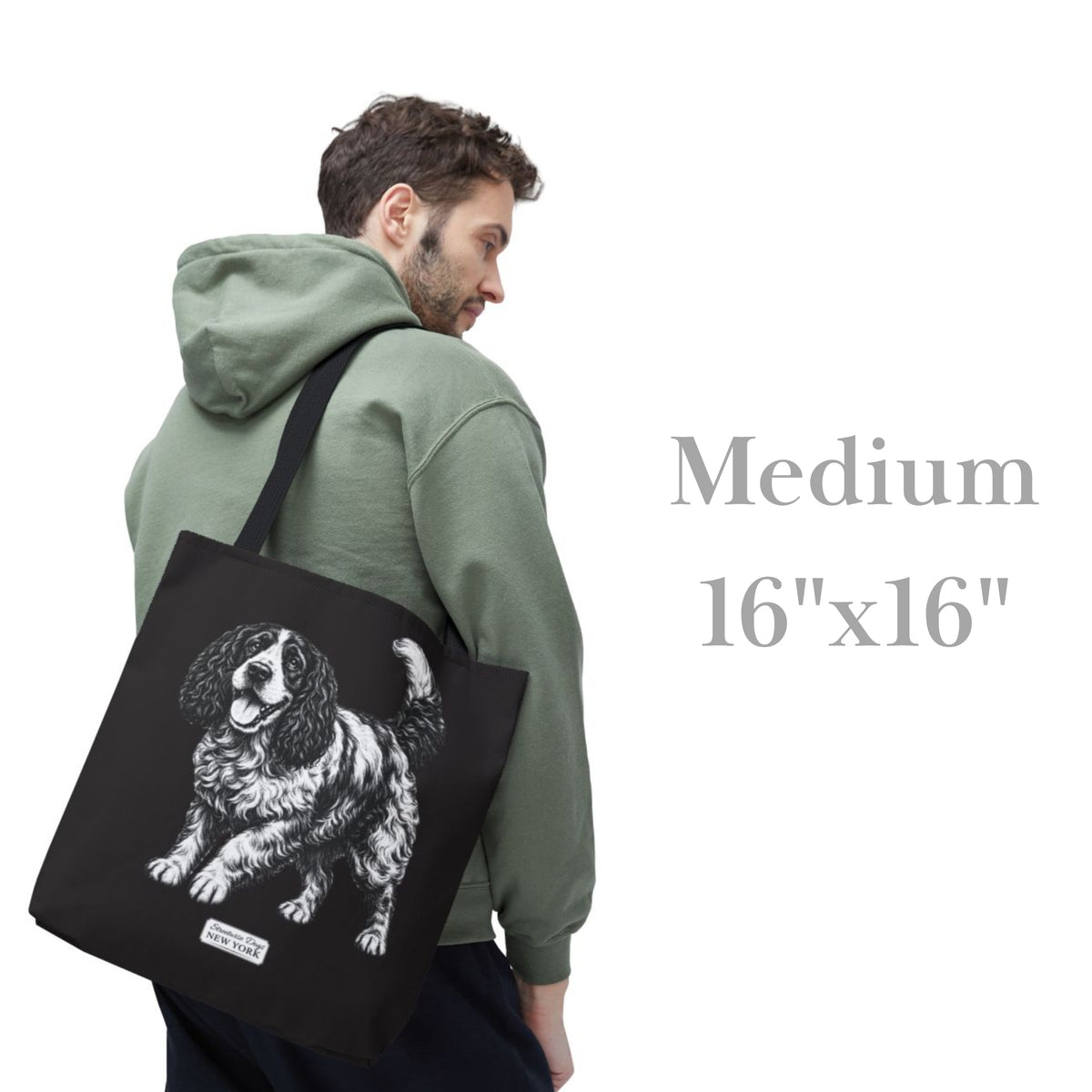 Cocker Spaniel, Durable Tote Bag