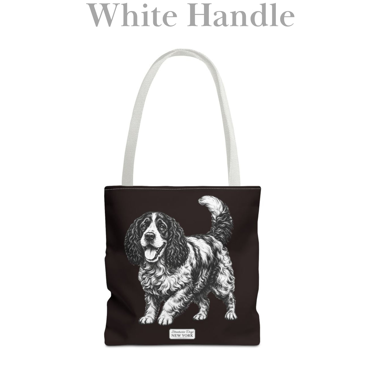 Cocker Spaniel, Durable Tote Bag