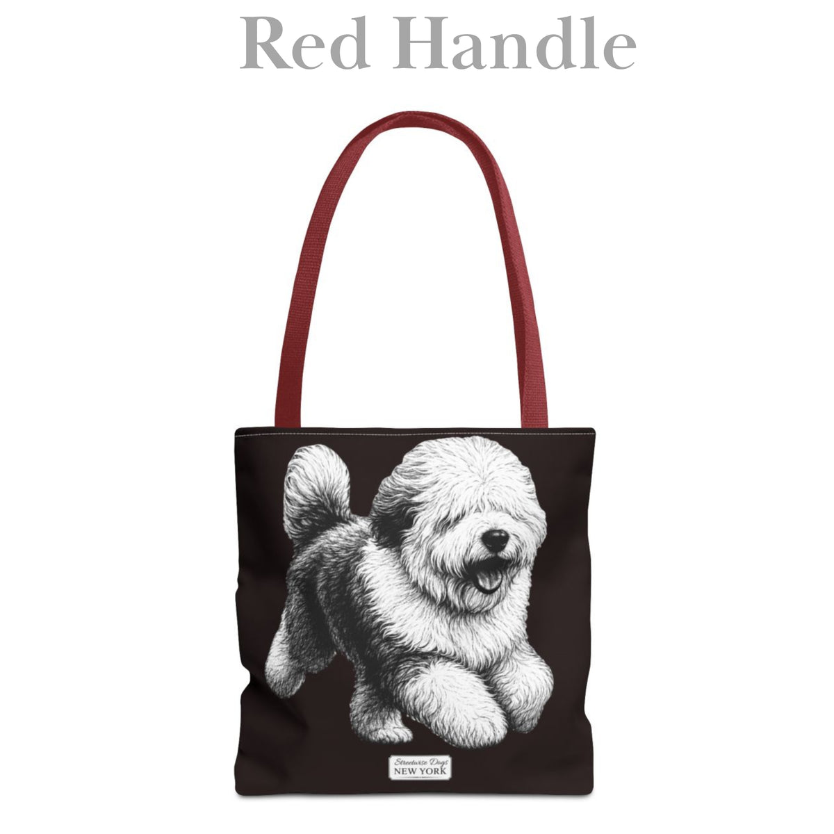 Old English Sheepdog, Durable Tote Bag