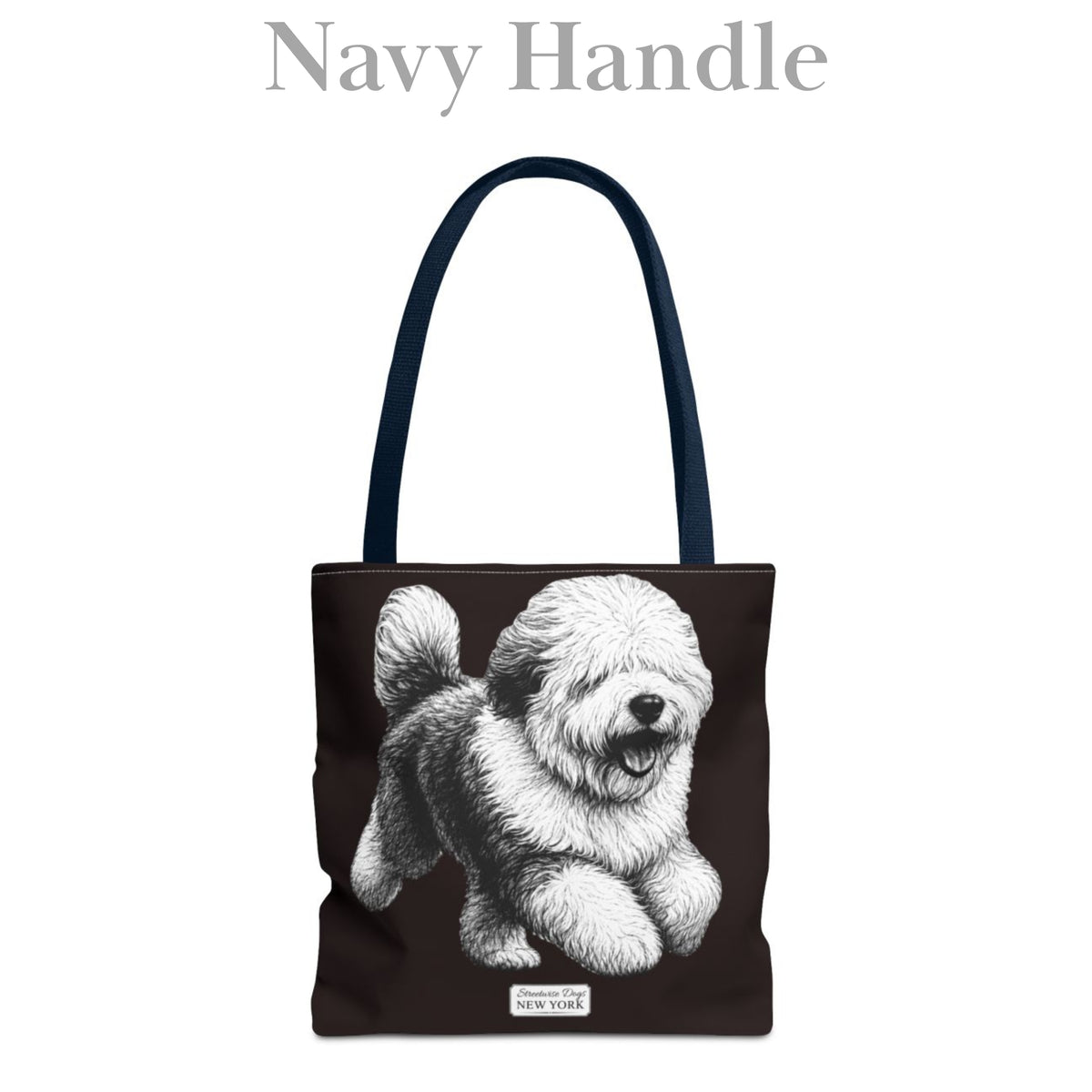 Old English Sheepdog, Durable Tote Bag