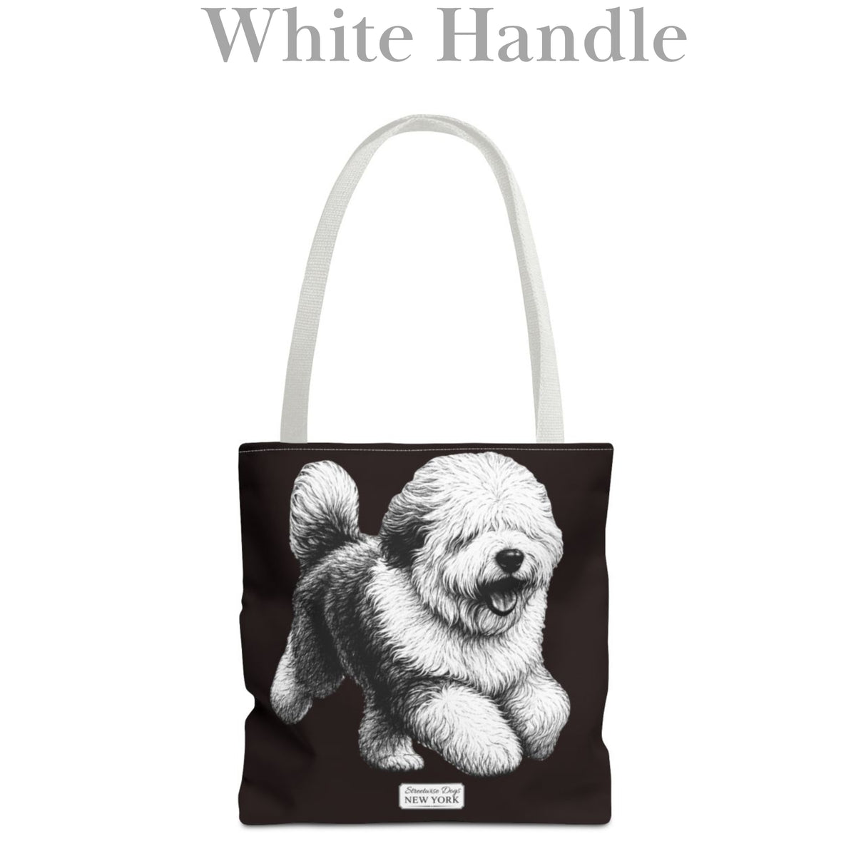 Old English Sheepdog, Durable Tote Bag