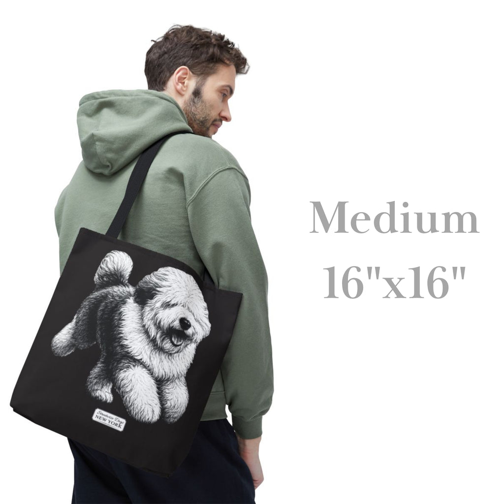 Old English Sheepdog, Durable Tote Bag