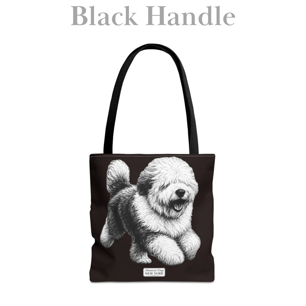 Old English Sheepdog, Durable Tote Bag