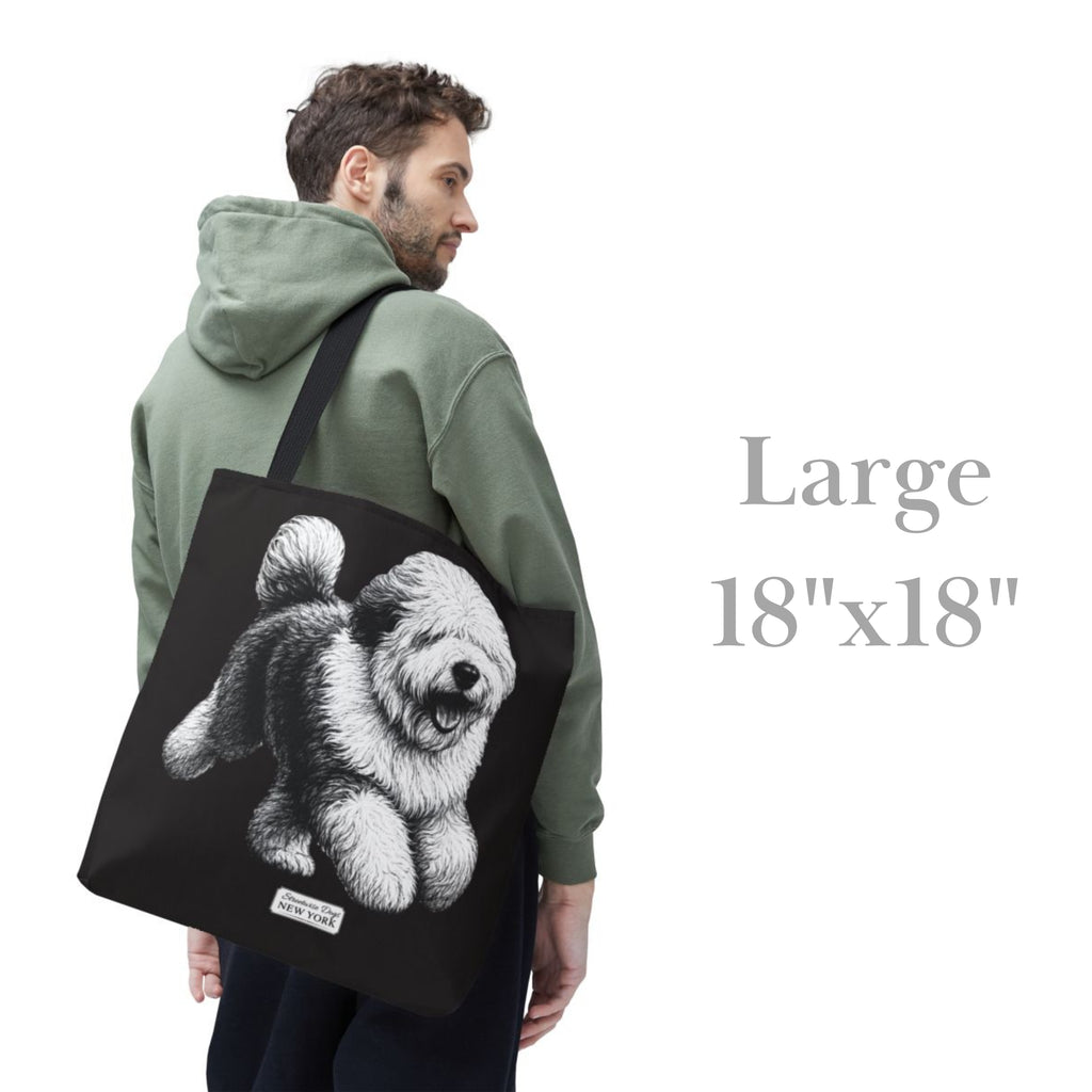 Old English Sheepdog, Durable Tote Bag