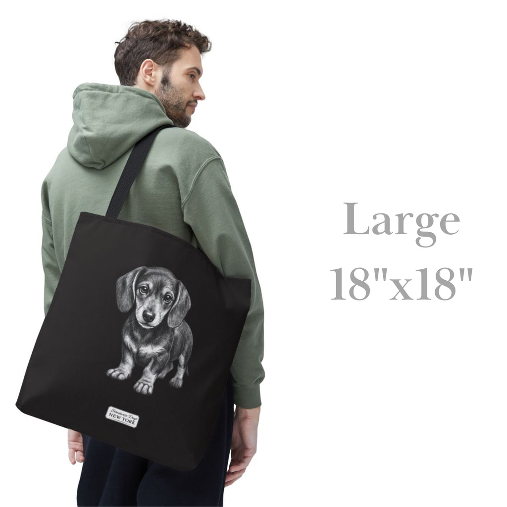 Dachshund, Durable Tote Bag