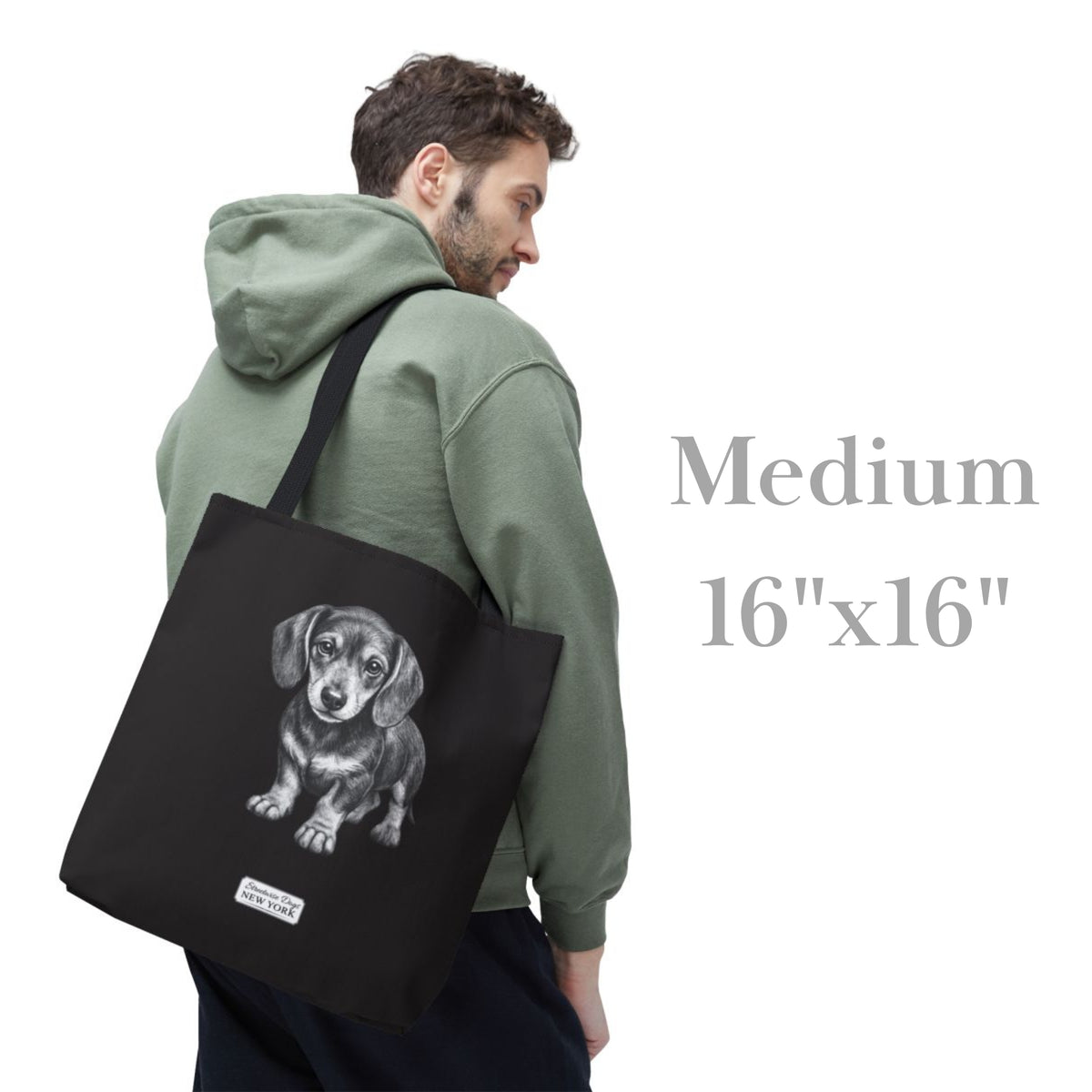 Dachshund, Durable Tote Bag