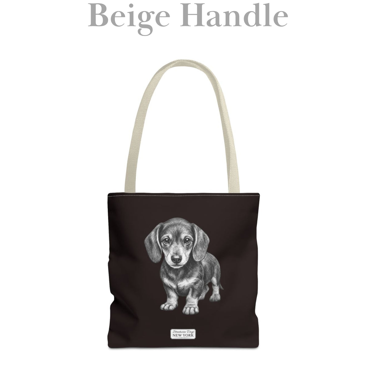 Dachshund, Durable Tote Bag