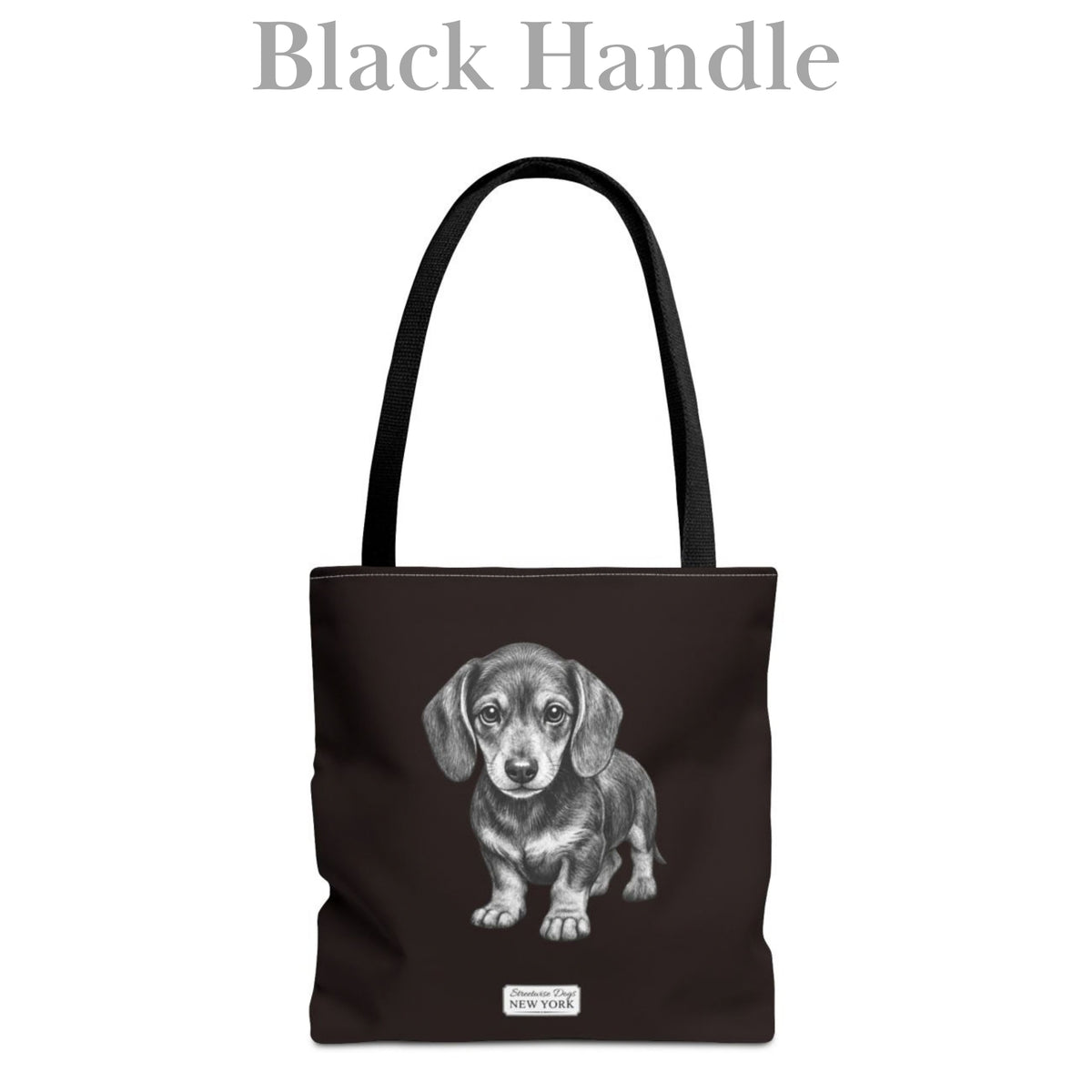 Dachshund, Durable Tote Bag