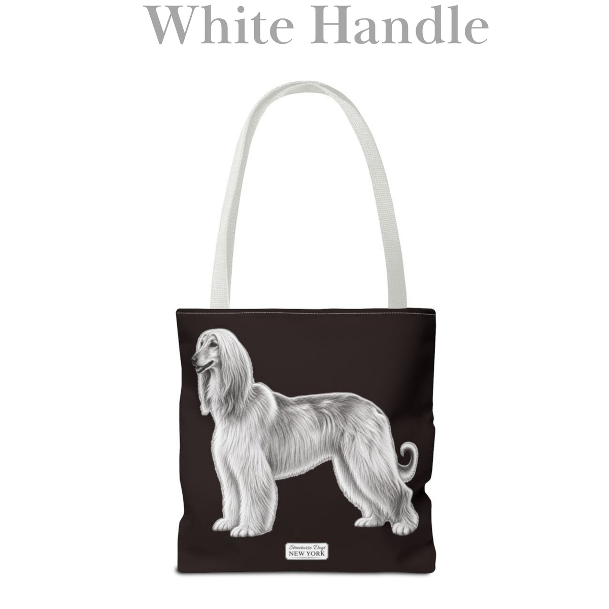 Afghan Hound, Durable Tote Bag