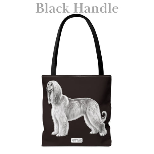 Afghan Hound, Durable Tote Bag