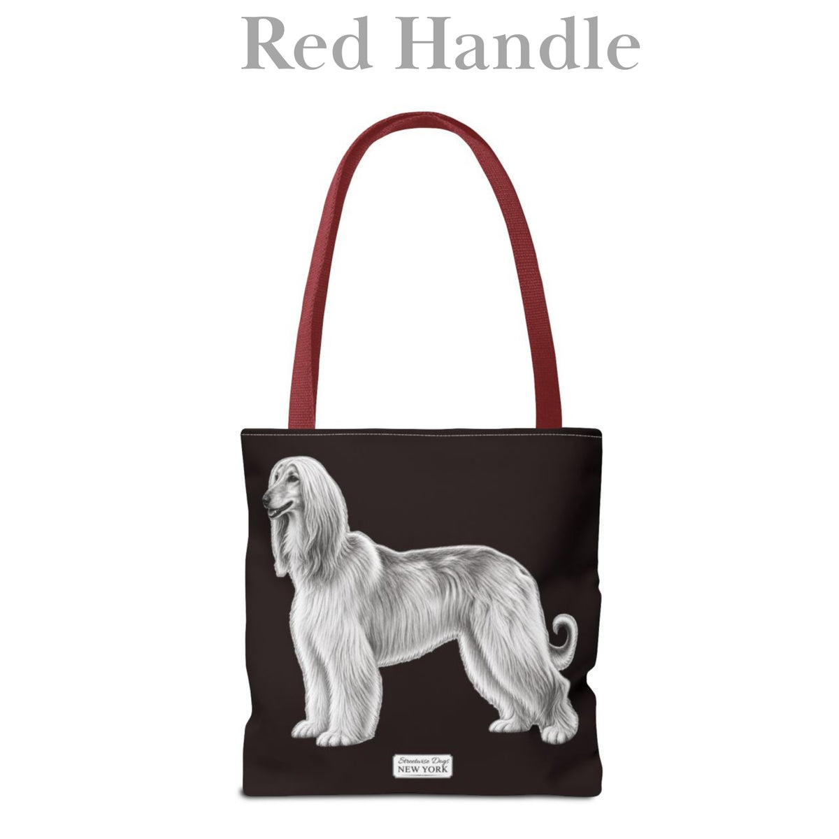 Afghan Hound, Durable Tote Bag