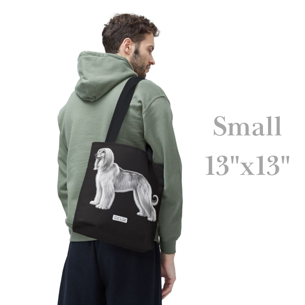 Afghan Hound, Durable Tote Bag