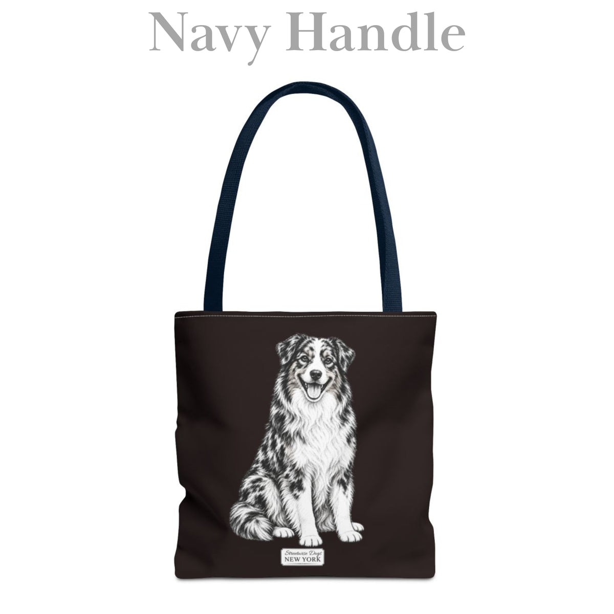Australian Shepherd, Durable Tote Bag
