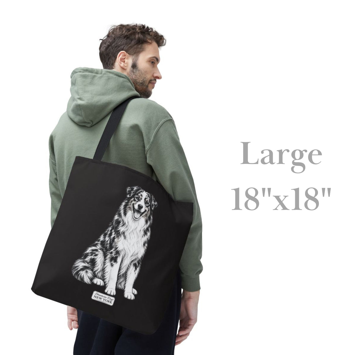 Australian Shepherd, Durable Tote Bag
