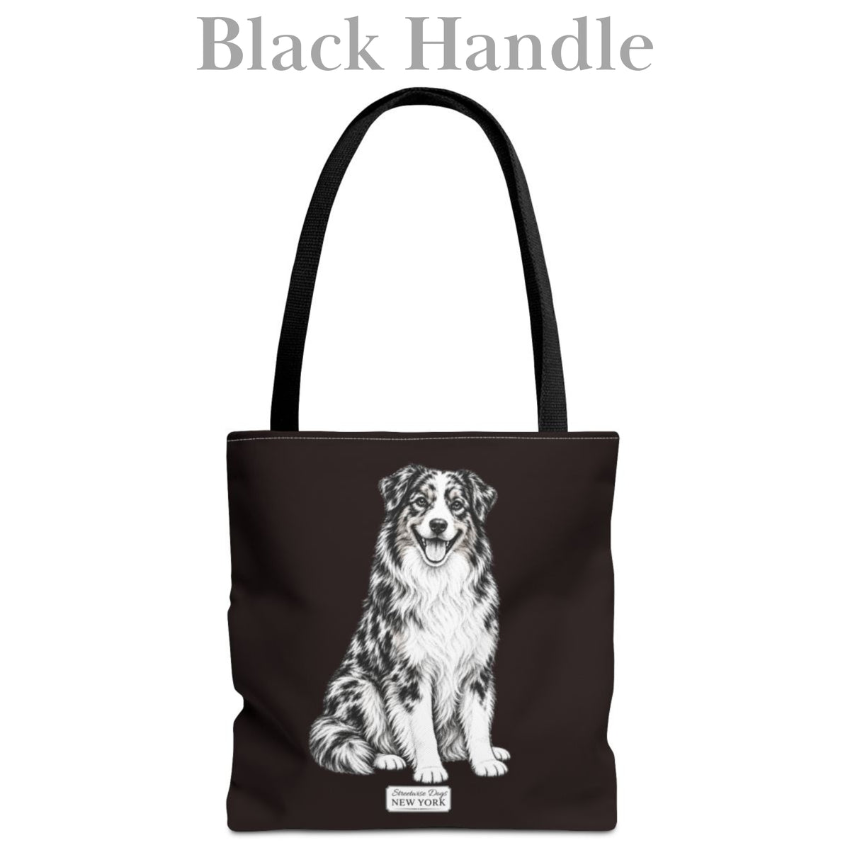 Australian Shepherd, Durable Tote Bag