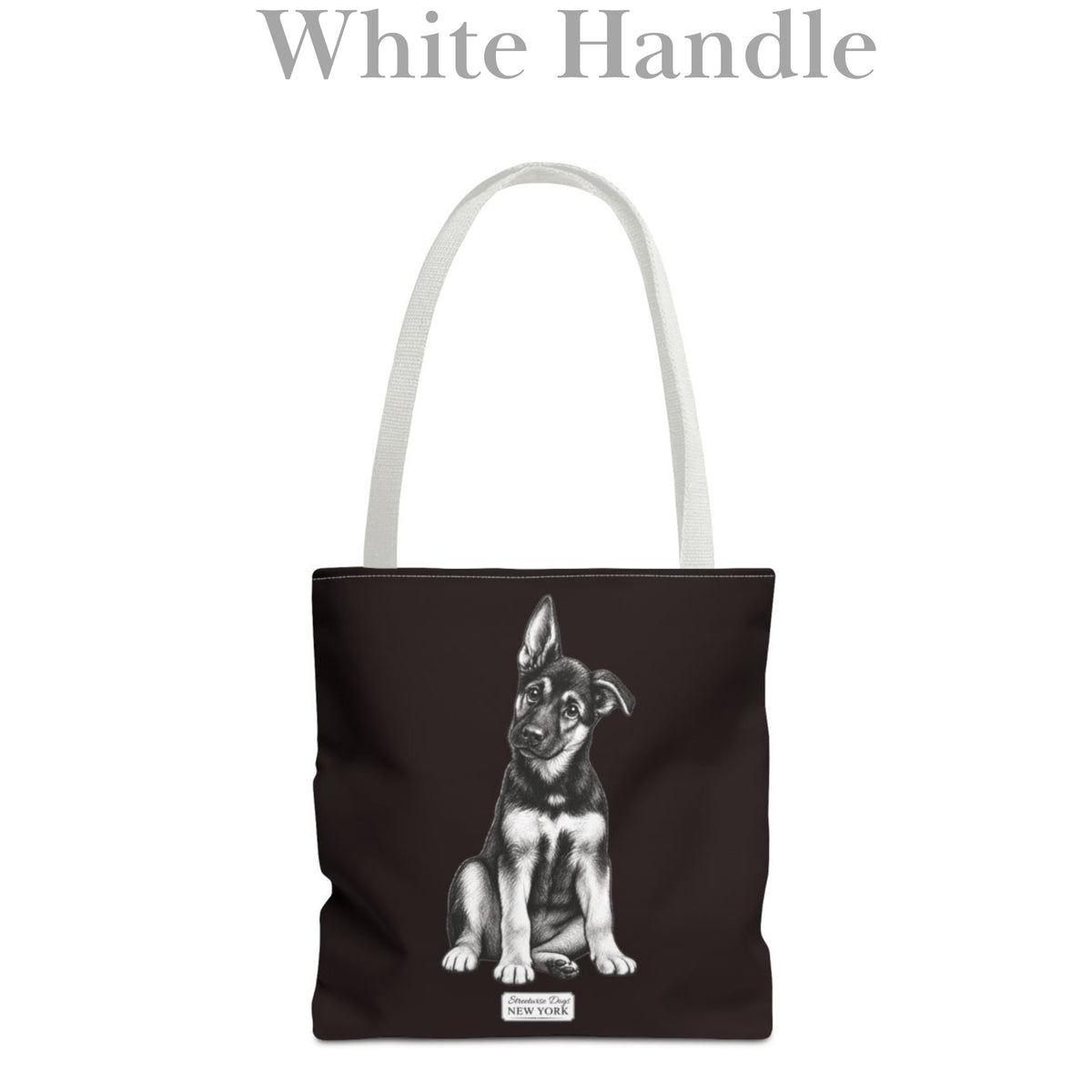 German Shepherd, Durable Tote Bag